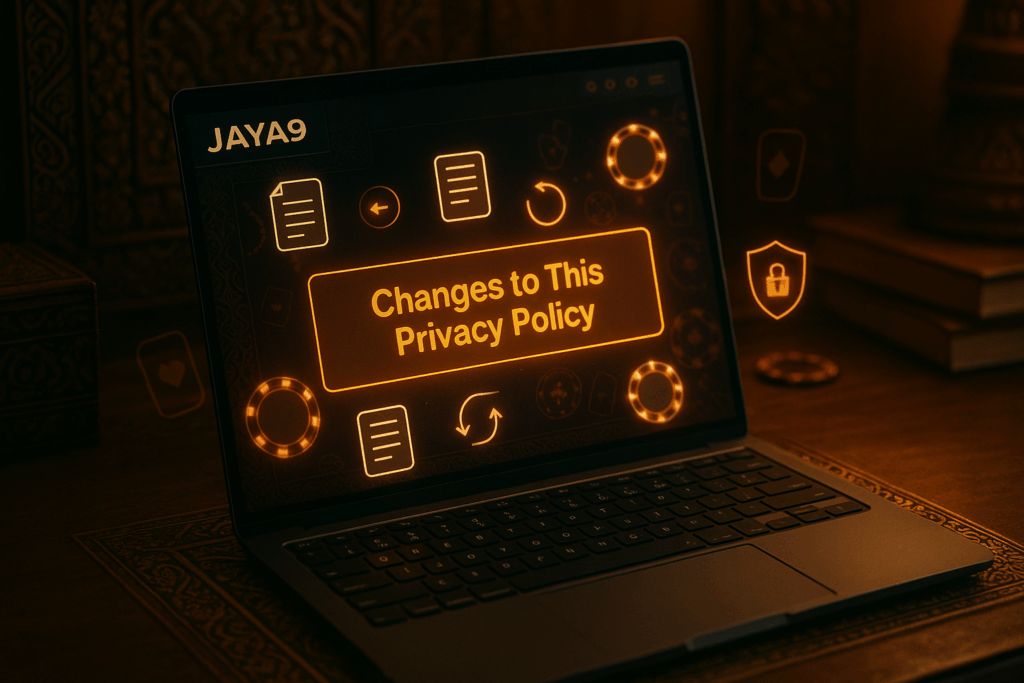 Changes to This Privacy Policy